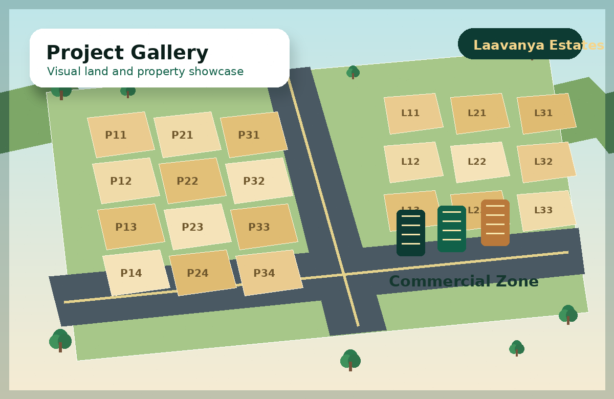 Laavanya Estates project gallery for land and property